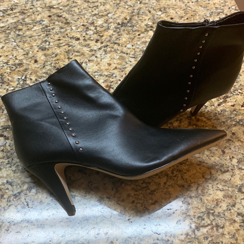 Women’s Black Metaphor Booties